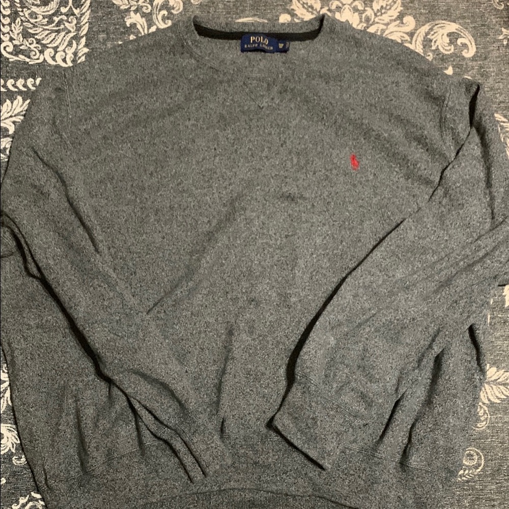 Polo by Ralph Lauren Gray Sweater for Men